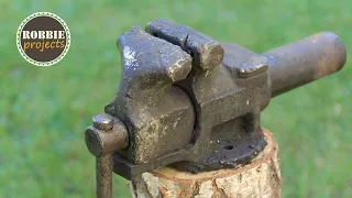 Old Broken Vise Restoration