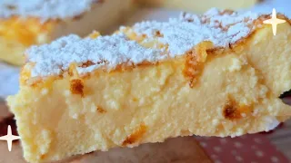 THE RICHEST AND EASIEST dessert, in ONLY 5 MINUTES, ONLY 4 INGREDIENTS AND WITHOUT FLOUR!🤤🤤🤤🤤