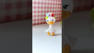 Polymer Clay Ducky! #jennahandcrafts #shortvideo