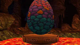 Hatching a crimson goregutter egg in school of dragons