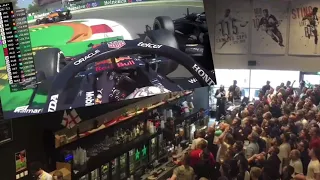 The Tifosi Reaction To Lewis Hamilton And Max Verstappen Crash | 2021 Italian GP