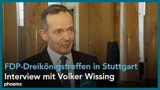 Dreikönigstreffen: Interview mit Bundesverkehrsminister Volker Wissing