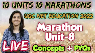 Marathon-8 Unit-8 | Technology in/ for Education | UGC NET Education/SET | Inculcate Learning
