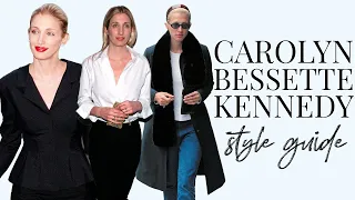 Carolyn Bessette-Kennedy Style Guide | 90s classic chic