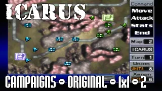 Nectaris: Military Madness - CAMPAIGNS - ORIGINAL - 2 - 1x1 - ICARUS (PS1)