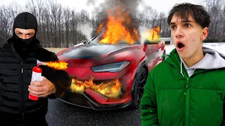 Stranger DESTROYED Our Lamborghini