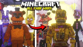 Best FNAF 1-7 Maps for Minecraft (Java Edition)