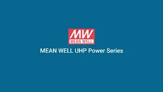 MEAN WELL Fanless Power - UHP Series