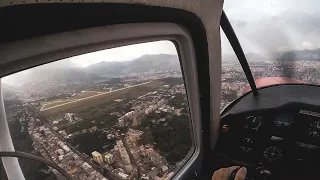 Flying the Partenavia P-66 over Palermo