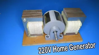 How to make 220V Generator using transformer