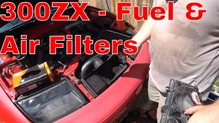 300ZX - How to service 300zx Fuel Filter & 300zx Air Filters