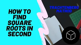 Square roots in Seconds | Course on Human Calculator || mathocube ||