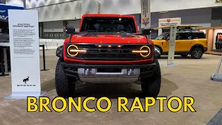 The 2023 Ford Bronco Raptor is a BEAST! + Custom Bronco Build Tour