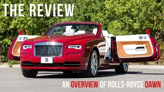 An Overview of the 2016 Rolls-Royce Dawn in Ensign Red