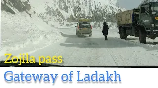 Zojila Pass - Gateway to Ladakh | Land of high Passess || Winter time