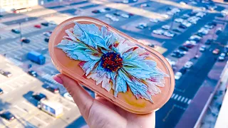 Another 3D Blooming Trinket Tray • Epoxy Resin For Beginners • Resin Tutorial Step By Step ✨