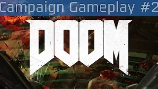 DOOM - Campaign Reveal Gameplay #2 [HD/60FPS]