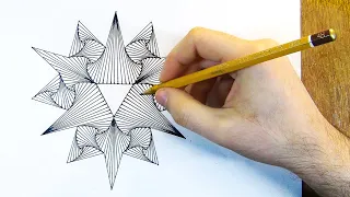 A Bunch Of Triangles - Geometric Drawing Tutorial