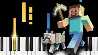 Minecraft - Wet Hands - EASY Piano Tutorial