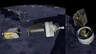 GSAT-11 and GEO-KOMPSAT-2A satellites separation