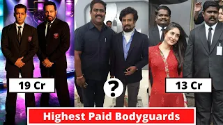 New List Of 9 Highest Paid Bodyguards Of Bollywood Actors