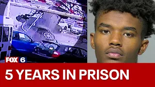 Milwaukee police chase, crash; man gets 5 years in prison | FOX6 News Milwaukee