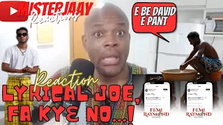 Lyrical Joe's Savage Response to Dremo's "Suck My Balls"! It's Lit 🔥 | REACTION