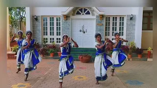 Welcome dance performance by Ashraya team girls