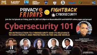 S1:E1 —  Cybersecurity 101 [Privacy Fridays x FightBack Cybersecurity]