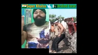 🇮🇳 Super khalsa vs 🇵🇰 Arshad tarar | super khalsa vs Khan baba #shorts