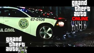 GTA 5 Onine - Fast 5 Police Car Race Scene (GTA 5 Remake)