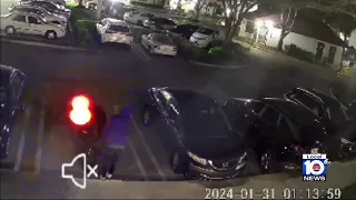 EXCLUSIVE: Police seek crook caught on camera 'boosting' motorcycle in Coral Springs