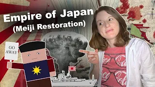 American Reacts to Empire of Japan (Meiji Restoration) | Ten Minute History