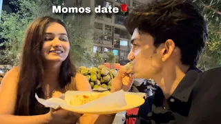 Chillu ke sath Arohi on momos date🌹😂