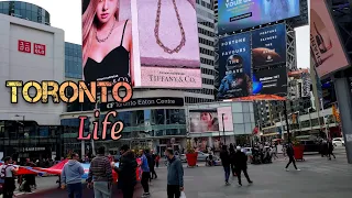 Toronto life, Downtown Toronto, Ontario, Canada 4k60