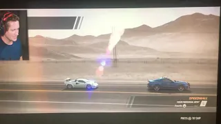 Cannonball Run Opening Scene in a Need for Speed video game