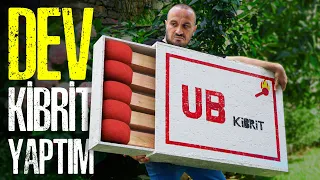 DEV KİBRİT YAPTIM | 10.000 KAT BÜYÜK