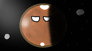 Timeline of Mars - Planetball