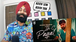 REACTION on Babbu Maan - IK C Pagal : Official Music Video | New Punjabi Song 2021 | Sanmeet Singh