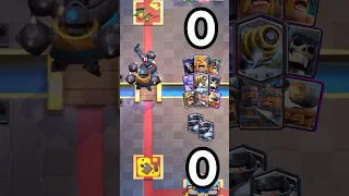 double mega knight vs sparky family