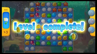 Fishdom Hard Level 856 Completed