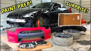 Rebuilding A Wrecked 2013 Nissan GTR Part 4
