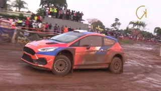 Ford Fiesta R5 Battles Other Rally Cars | Busiika Sprint Championship