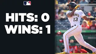 Pirates get NO HITS and WIN!