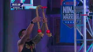 Najee Richardsons Fastet Run -American Ninja Warrior 2023 | Ninja Warrior | ANW