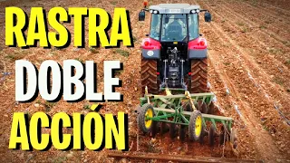 Cómo Preparar la Tierra con rastra para siembra 🌱🌱