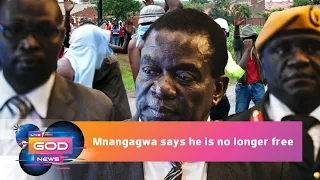 Mnangagwa says he is no longer free
