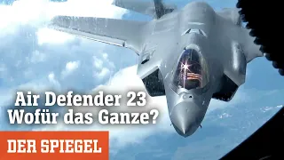 Air Defender 23 Nato-Großmanöver über Deutschland: Wofür das Ganze? | DER SPIEGEL