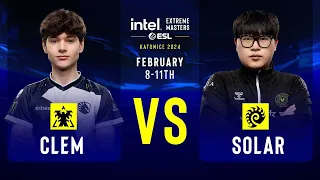 Clem vs. Solar - IEM SC2 Katowice 2024 - Round of 12