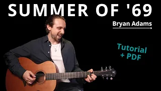 Summer of '69 - Bryan Adams | Gitarrelernen-Online Akustik Tutorial für Anfänger